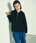 GRACE CONTINENTAL ハーフジップフードトップ