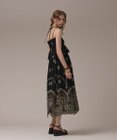 GRACE CONTINENTAL カットワークマキシドレス