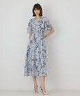 GRACE CONTINENTAL シノワズリプリントワンピース