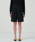 GRACE CONTINENTAL ウールツイルハーフパンツ