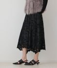 GRACE CONTINENTAL 【イベント店舗・ONLINE STORE先行アイテム】カットワークスカート