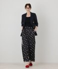 GRACE CONTINENTAL ドットツイルパンツ