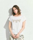 GRACE CONTINENTAL シェルモチーフフレンチT