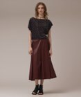 GRACE CONTINENTAL ベロアルーズカットトップ