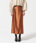 GRACE CONTINENTAL コーティングラップスカート