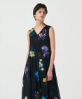 GRACE CONTINENTAL ボタニカルレイヤードワンピース