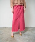 GRACE CONTINENTAL デニムタイトロングスカート