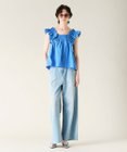 GRACE CONTINENTAL ショルダーフリルトップ