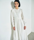 GRACE CONTINENTAL 刺繍シャツワンピース