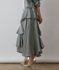 GRACE CONTINENTAL イレヘムサテンスカート