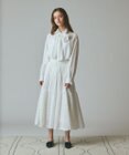 GRACE CONTINENTAL ボウタイシアーシャツ