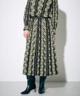 GRACE CONTINENTAL マーガレットプリントスカート