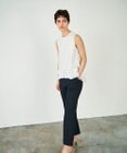 GRACE CONTINENTAL ヘムフリルカットトップ