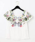 新品　エンブロイダリーTOPS エンブロイダリーフリルトップ / GRACE CONTINENTAL | GRACE