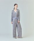 GRACE CONTINENTAL スパンコールニットパンツ