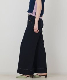GRACE CONTINENTAL シャンブレーマリンパンツ