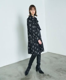 GRACE CONTINENTAL スタープリントミニワンピース