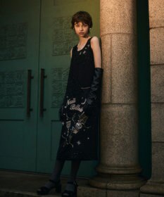 GRACE CONTINENTAL シャイニーembドレス