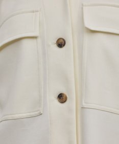 GRACE CONTINENTAL レザーカットシャツ