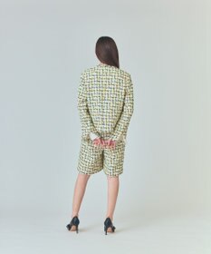 GRACE CONTINENTAL チュールヤーンツイードジャケット