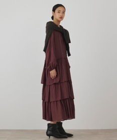 GRACE CONTINENTAL ヨウリュウティアードワンピース