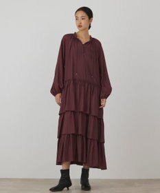GRACE CONTINENTAL ヨウリュウティアードワンピース