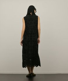 GRACE CONTINENTAL フラワーカットワークワンピース