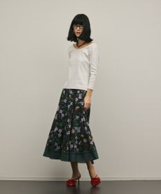 GRACE CONTINENTAL テレコカットトップ