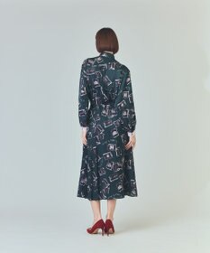 GRACE CONTINENTAL トランププリントラップスカート