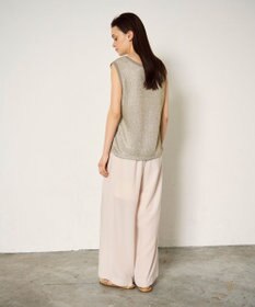 GRACE CONTINENTAL ラメカットトップ