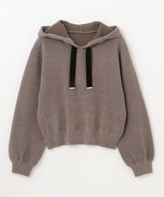 GRACE CONTINENTAL ラメニットパーカー