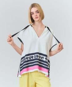 グレースコンチネンタル ブラウン ポンチョ 2WAYロングダウンコート / GRACE CONTINENTAL | GRACE