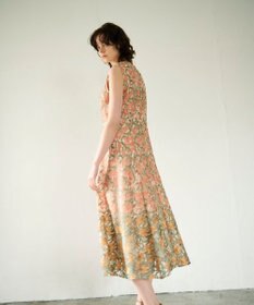 GRACE CONTINENTAL サラサオーナメントドレス