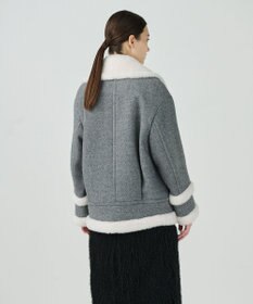 GRACE CONTINENTAL コンビオーバージャケット