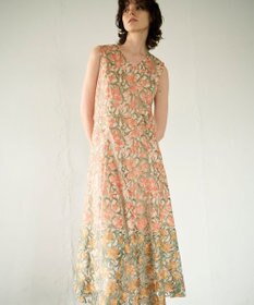 GRACE CONTINENTAL サラサオーナメントドレス