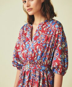 フラワープリントカフタンワンピース / GRACE CONTINENTAL