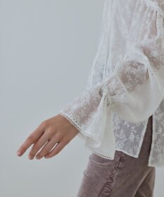 GRACE CONTINENTAL ヨウリュウembカフタンブラウス