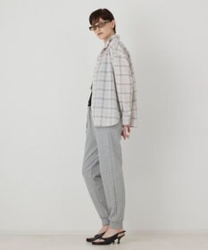 GRACE CONTINENTAL ロゴプリントスウェットパンツ