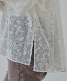 GRACE CONTINENTAL ヨウリュウembカフタンブラウス