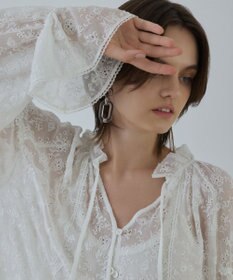 GRACE CONTINENTAL ヨウリュウembカフタンブラウス