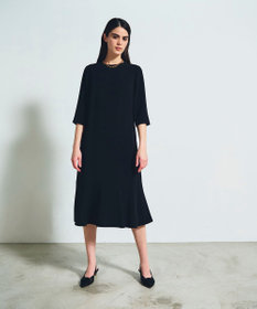 GRACE CONTINENTAL ダブルクロスドレス