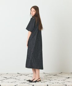 GRACE CONTINENTAL スターカットワークドレス