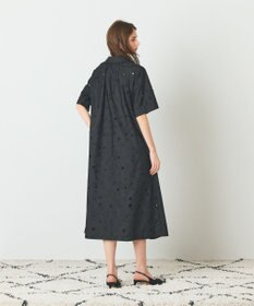 GRACE CONTINENTAL スターカットワークドレス