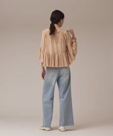 GRACE CONTINENTAL バルーンカフタントップ