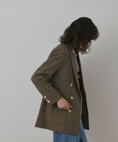 GRACE CONTINENTAL バックベンツダブルジャケット