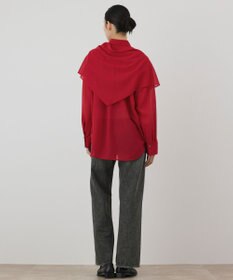 GRACE CONTINENTAL ストール付シャツ