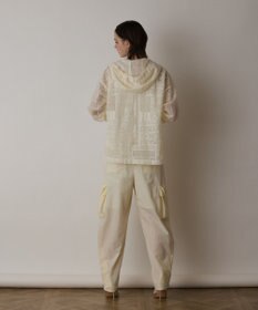 GRACE CONTINENTAL キカレースフード付トップ