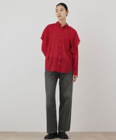 GRACE CONTINENTAL ストール付シャツ