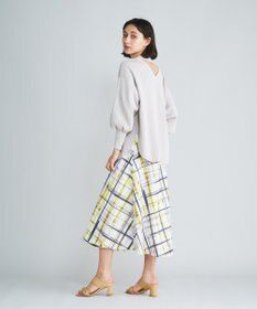 プレーティングニットトップ / GRACE CONTINENTAL | GRACE プレーティングニットトップ / GRACE CONTINENTAL | GRACE