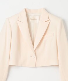 GRACE CONTINENTAL トリアセショート丈ジャケット